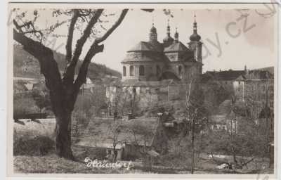  - Hejnice (Haindorf) - Liberec, kostel, částečný záběr města